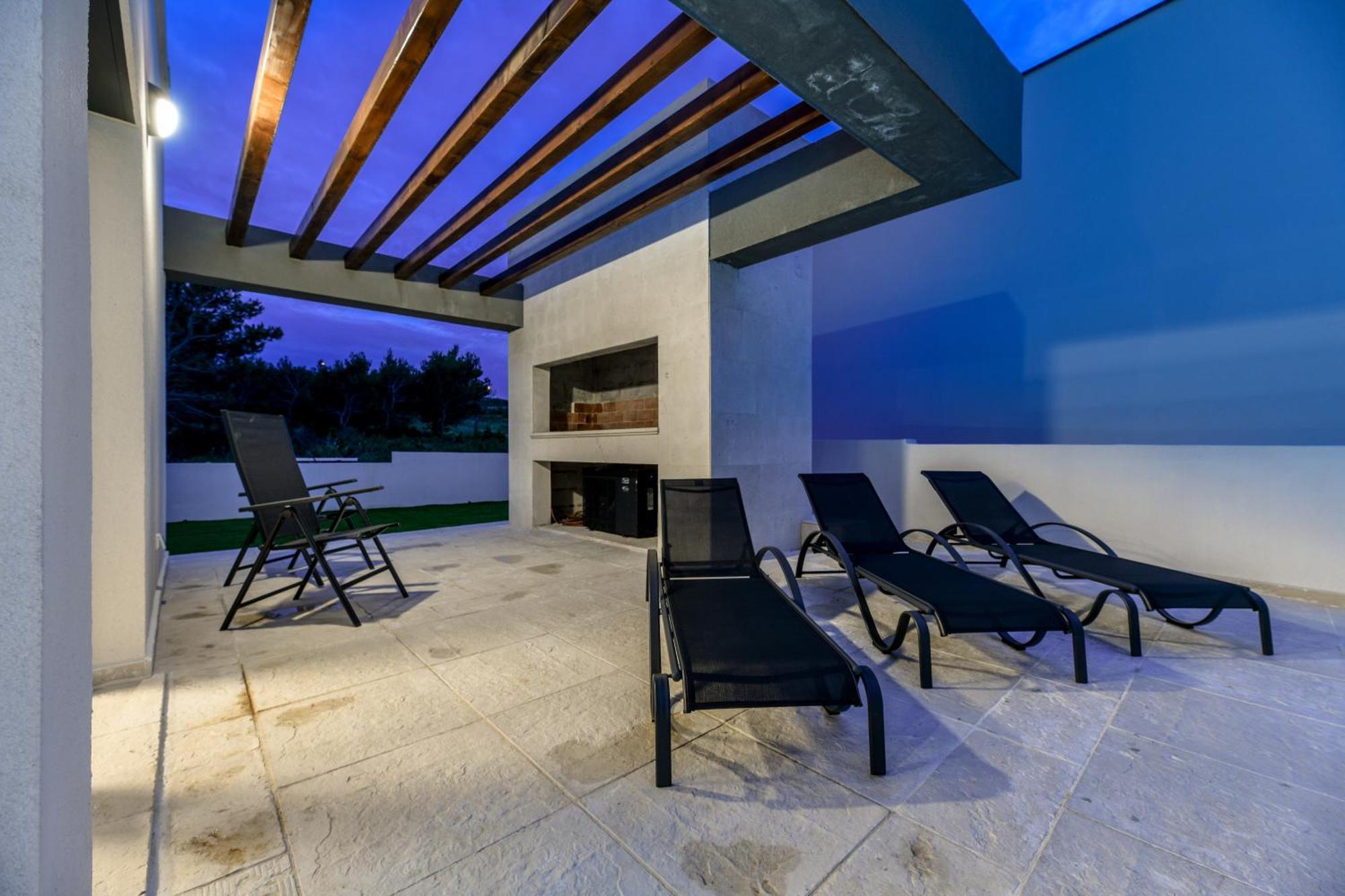 Villa Christian Luxusvilla Direkt Am Meer Rovanjska Exterior photo